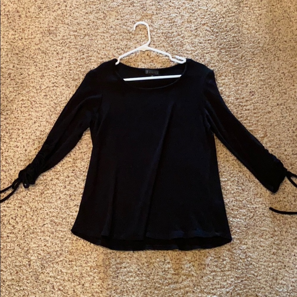 black shirt